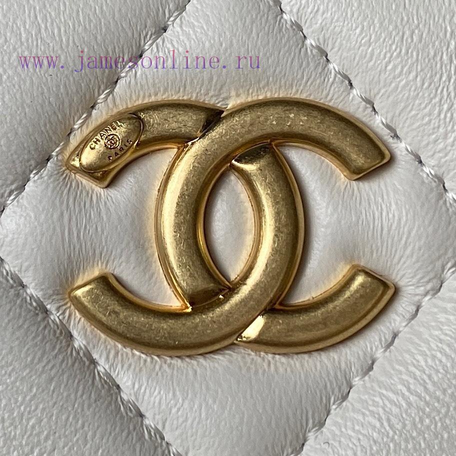 Chanel Bag This is too cute, isn't it Chanel 223A small AS4220hobo sheepskin armpit bag tas qwhulhu1 - Image 4