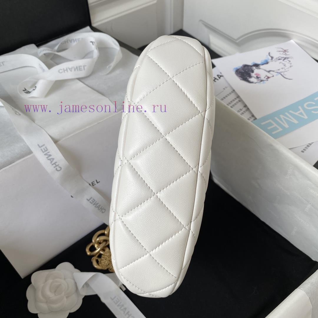Chanel Bag This is too cute, isn't it Chanel 223A small AS4220hobo sheepskin armpit bag tas qwhulhu1 - Image 7