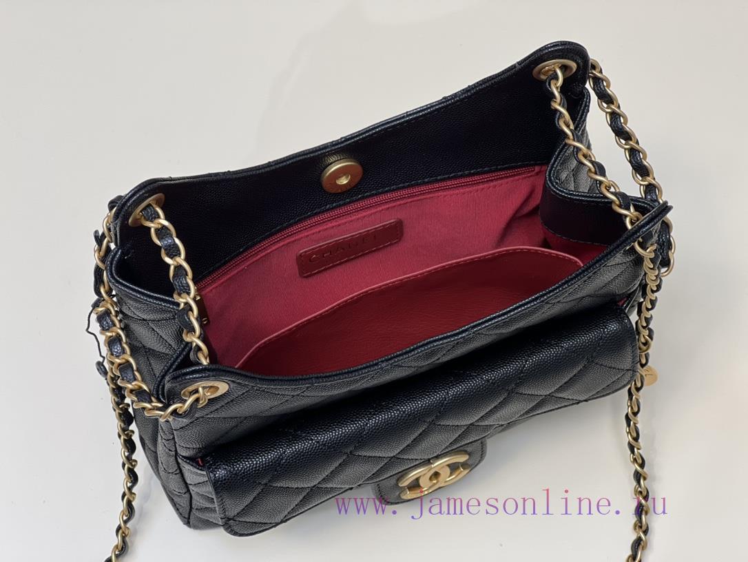 Chanel Bag 𝟮𝟯𝗣 Ball patterned 𝗛𝗼𝗯𝗼 BagSitting firmly, this shoulder bag has the highest atte htw3oqiz - Image 8