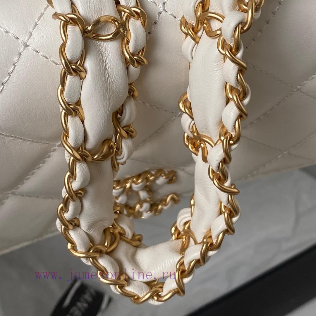 Chanel Bag Chanel️23k. The leather of AS3572 wrinkled cowhide is thickened, and the leather 9jiytvpc - Image 10