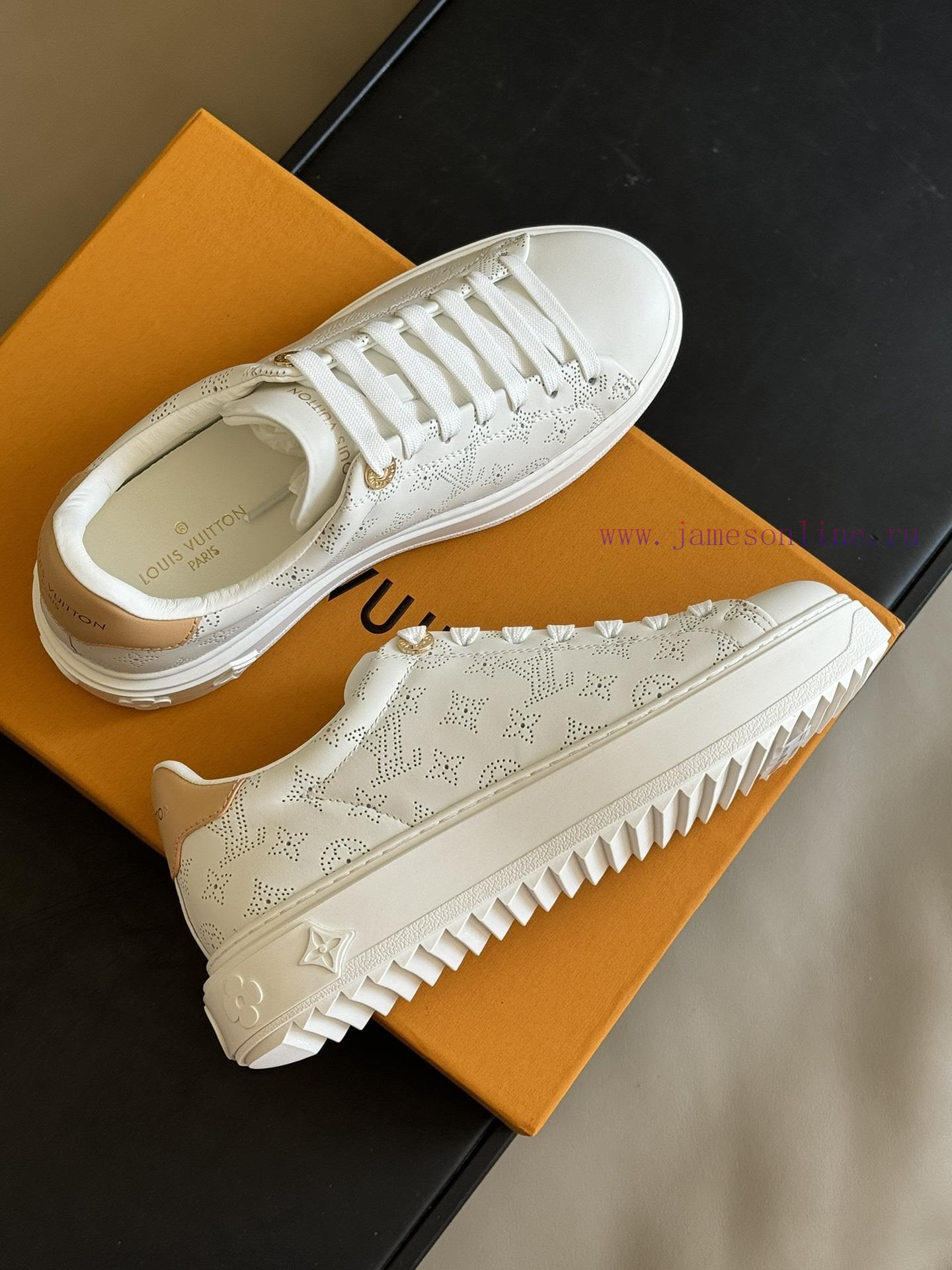 Louis vui……tton ss24 new arrival~L Home Classic Thick soled Sneakers 2024 Spring and Summer pelzb1gg - Image 4