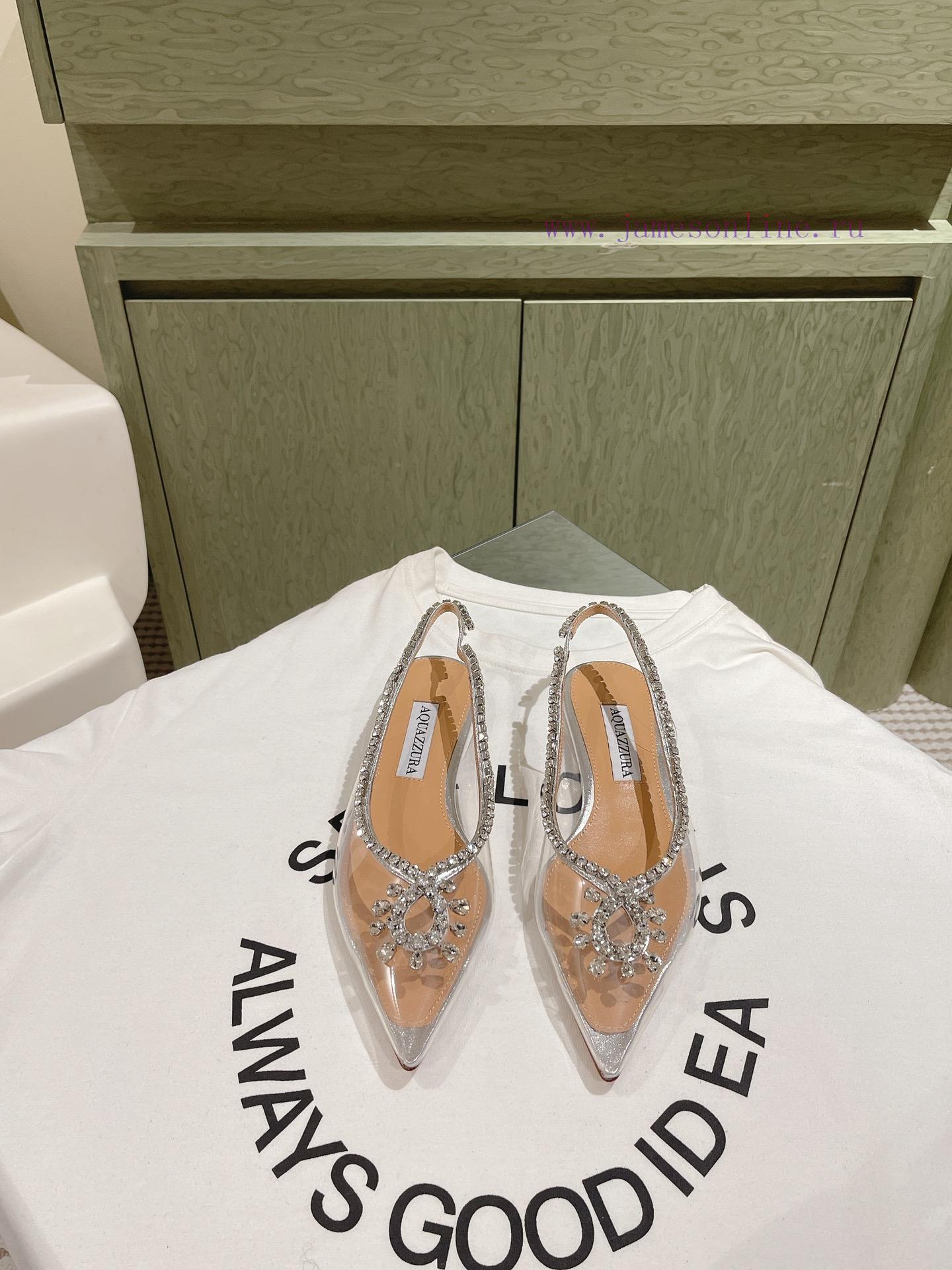 | ²⁰²4 𝐬𝐬 🤍🤎AQUAZZUR * Pineapple early spring new fairy fashion shoes series, a large numb3vidk21u