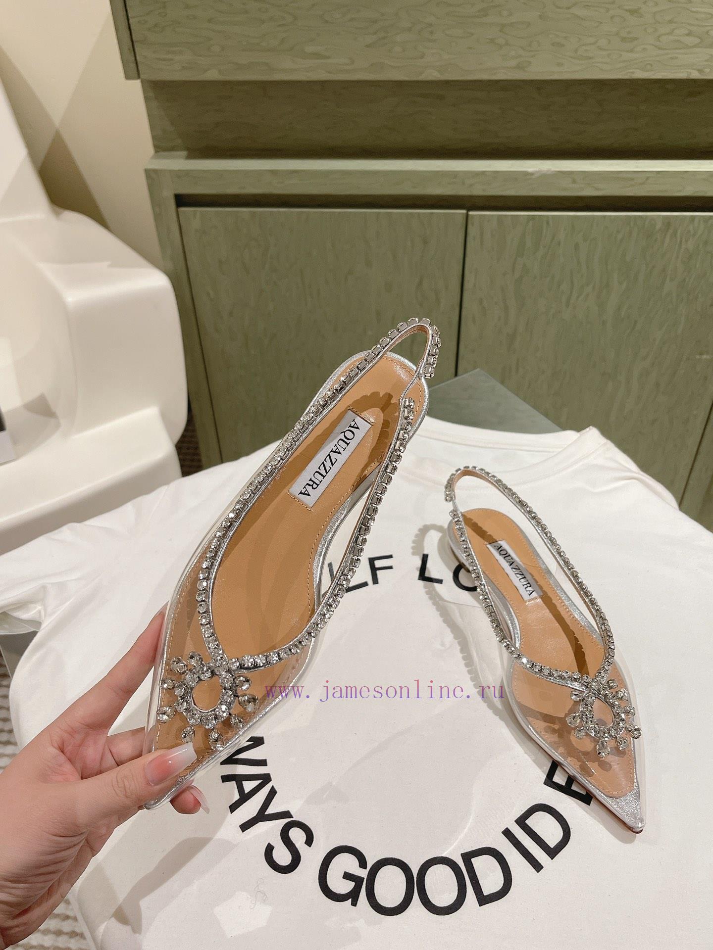 | ²⁰²4 𝐬𝐬 🤍🤎AQUAZZUR * Pineapple early spring new fairy fashion shoes series, a large numb3vidk21u - Image 4