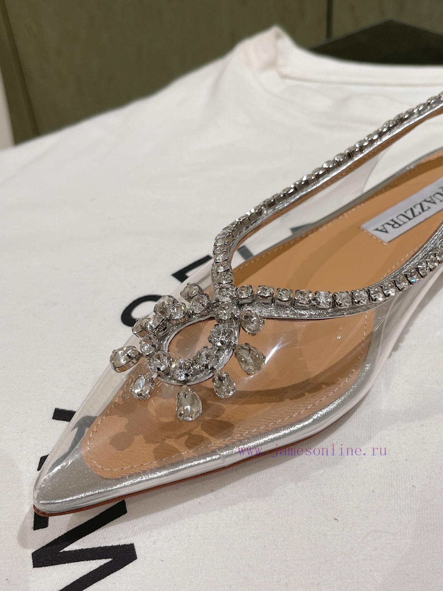 | ²⁰²4 𝐬𝐬 🤍🤎AQUAZZUR * Pineapple early spring new fairy fashion shoes series, a large numb3vidk21u - Image 6