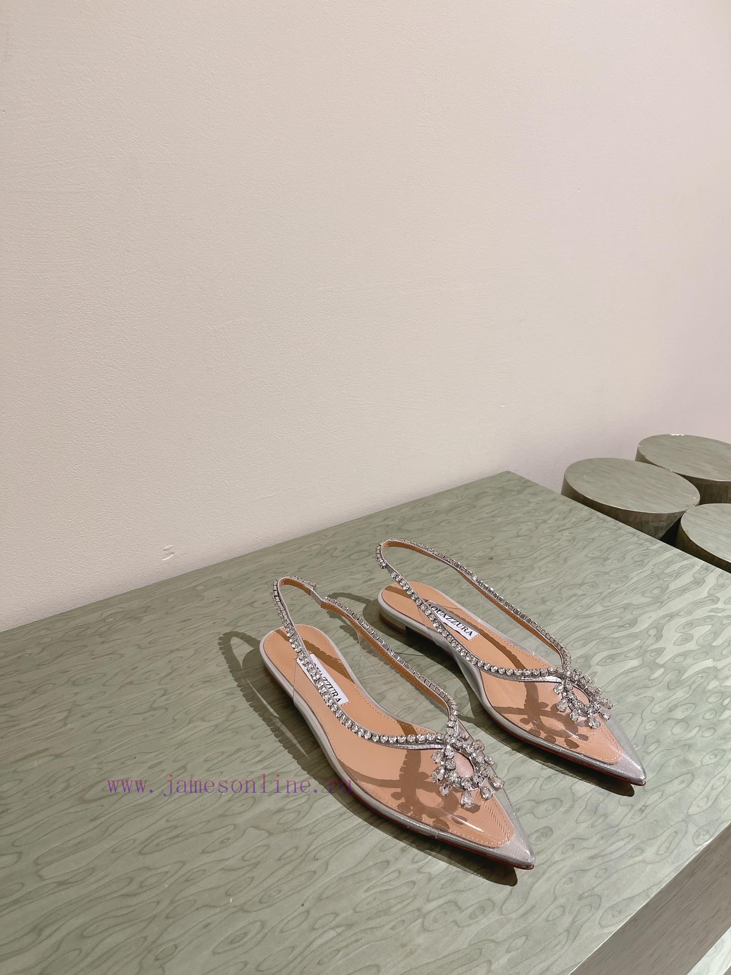| ²⁰²4 𝐬𝐬 🤍🤎AQUAZZUR * Pineapple early spring new fairy fashion shoes series, a large numb3vidk21u - Image 8