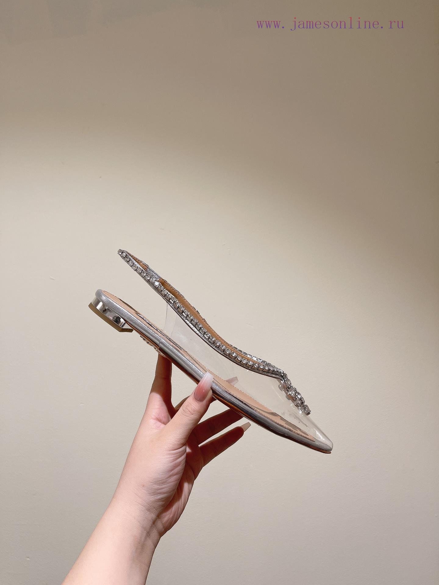 | ²⁰²4 𝐬𝐬 🤍🤎AQUAZZUR * Pineapple early spring new fairy fashion shoes series, a large numb3vidk21u - Image 9