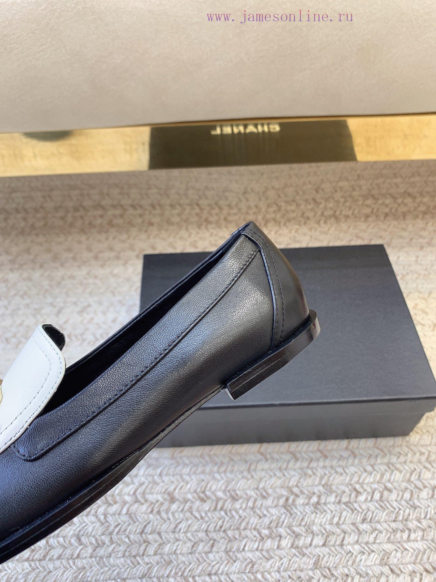 Chanel SS23 new loafer series double C-button flat bottomed loafersOriginal Last Set, Top Qut2d20mrz - Image 9