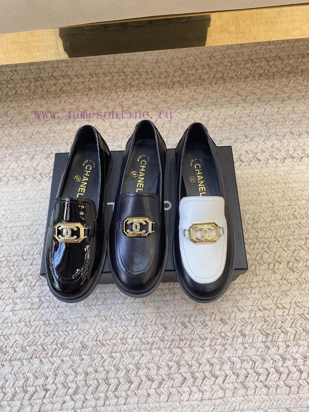 Chanel SS23 new loafer series double C-button flat bottomed loafersOriginal Last Set, Top Qut2d20mrz - Image 10