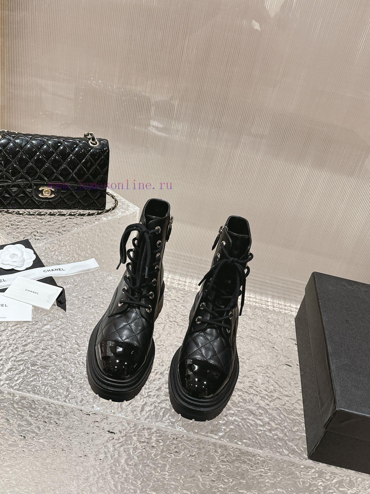 Spot sale𝐂𝐡 * 𝐧𝐞𝐥 23 Top selling productAuthentic gradeEmbroidered thick soled short boots wmx98aasa - Image 2