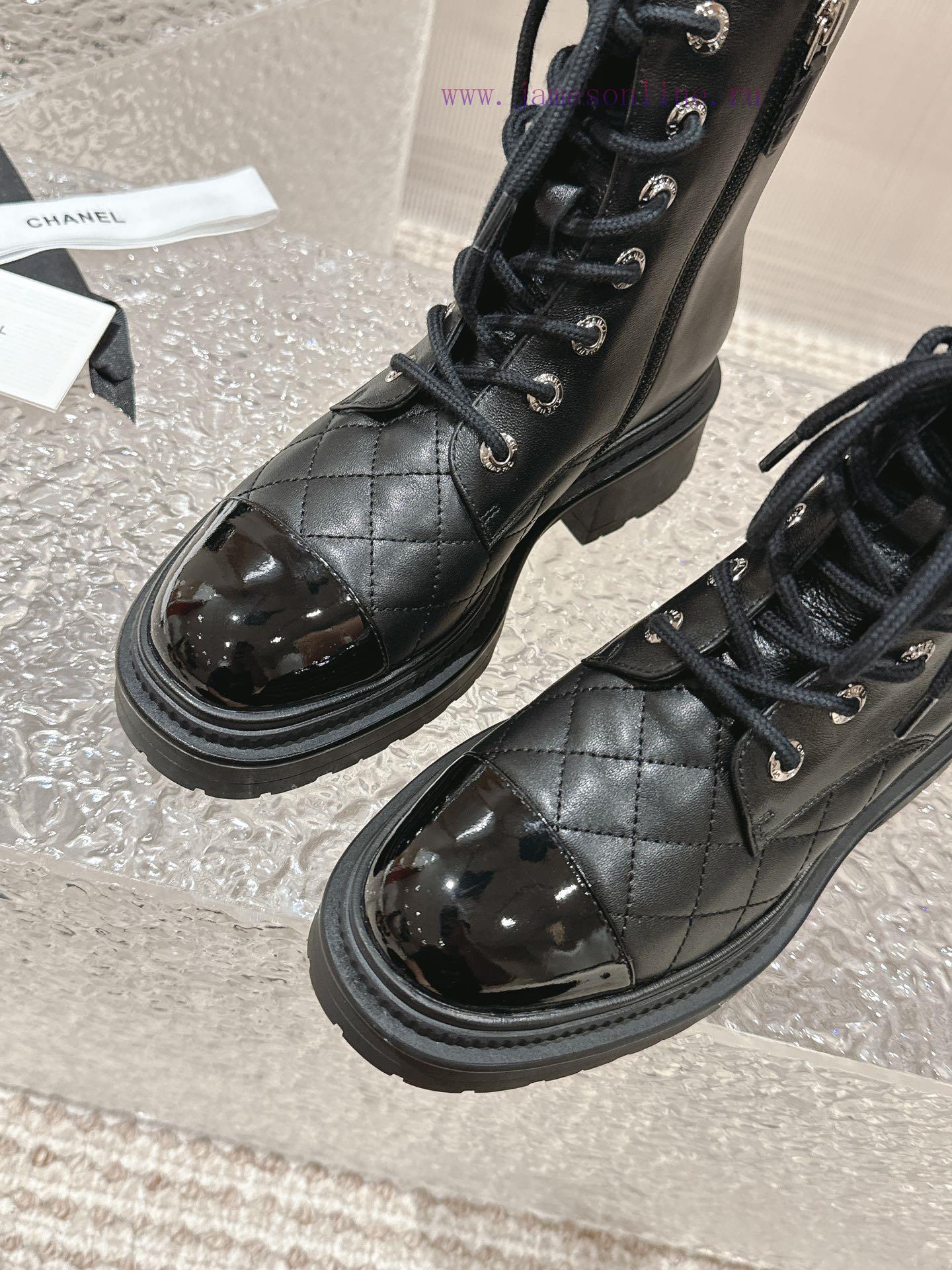 Spot sale𝐂𝐡 * 𝐧𝐞𝐥 23 Top selling productAuthentic gradeEmbroidered thick soled short boots wmx98aasa - Image 8
