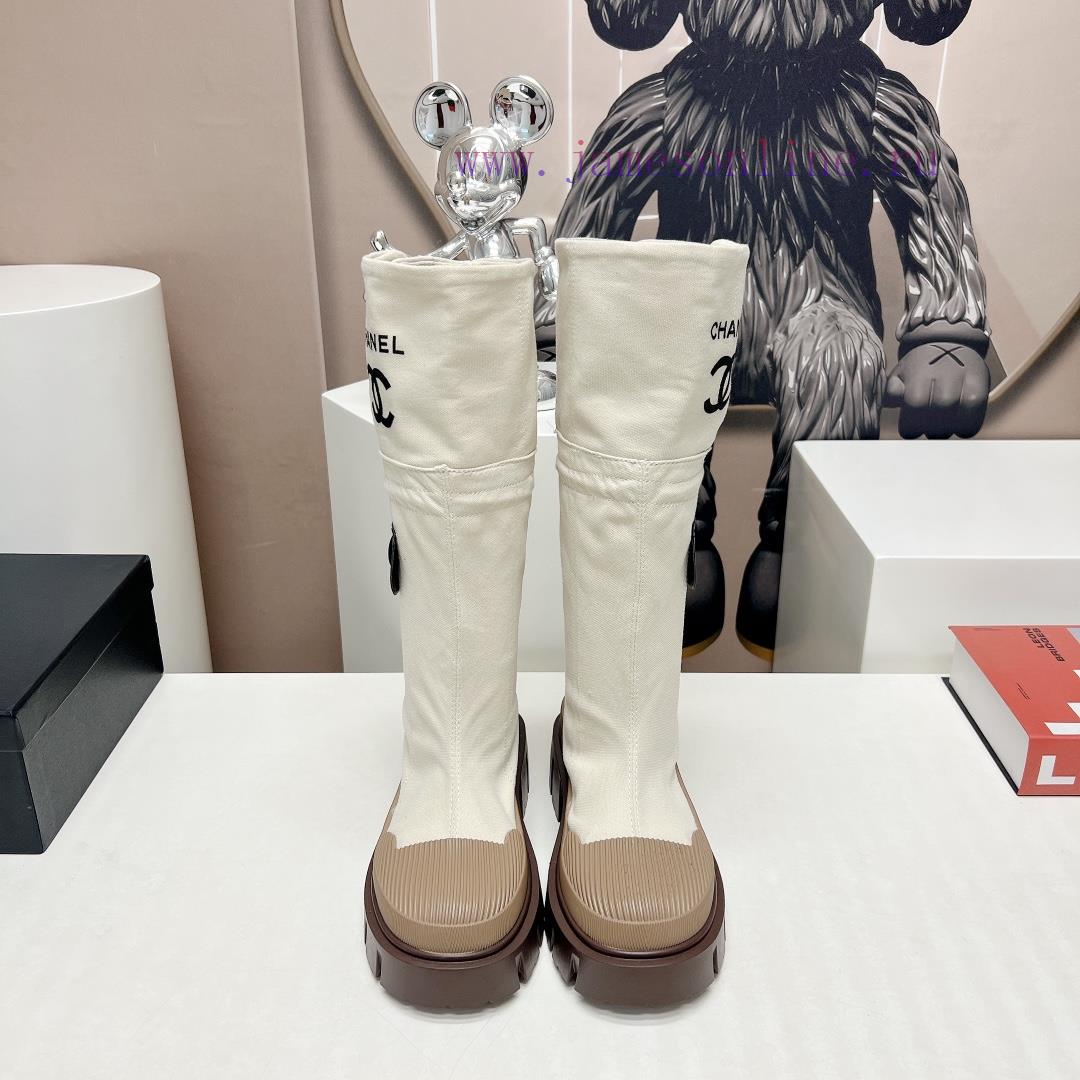 Top tierChanel Chanel 2023 vs Autumn/Winter New Boot CollectionRound toe thick soled bootsTh9m9xoqua - Image 2