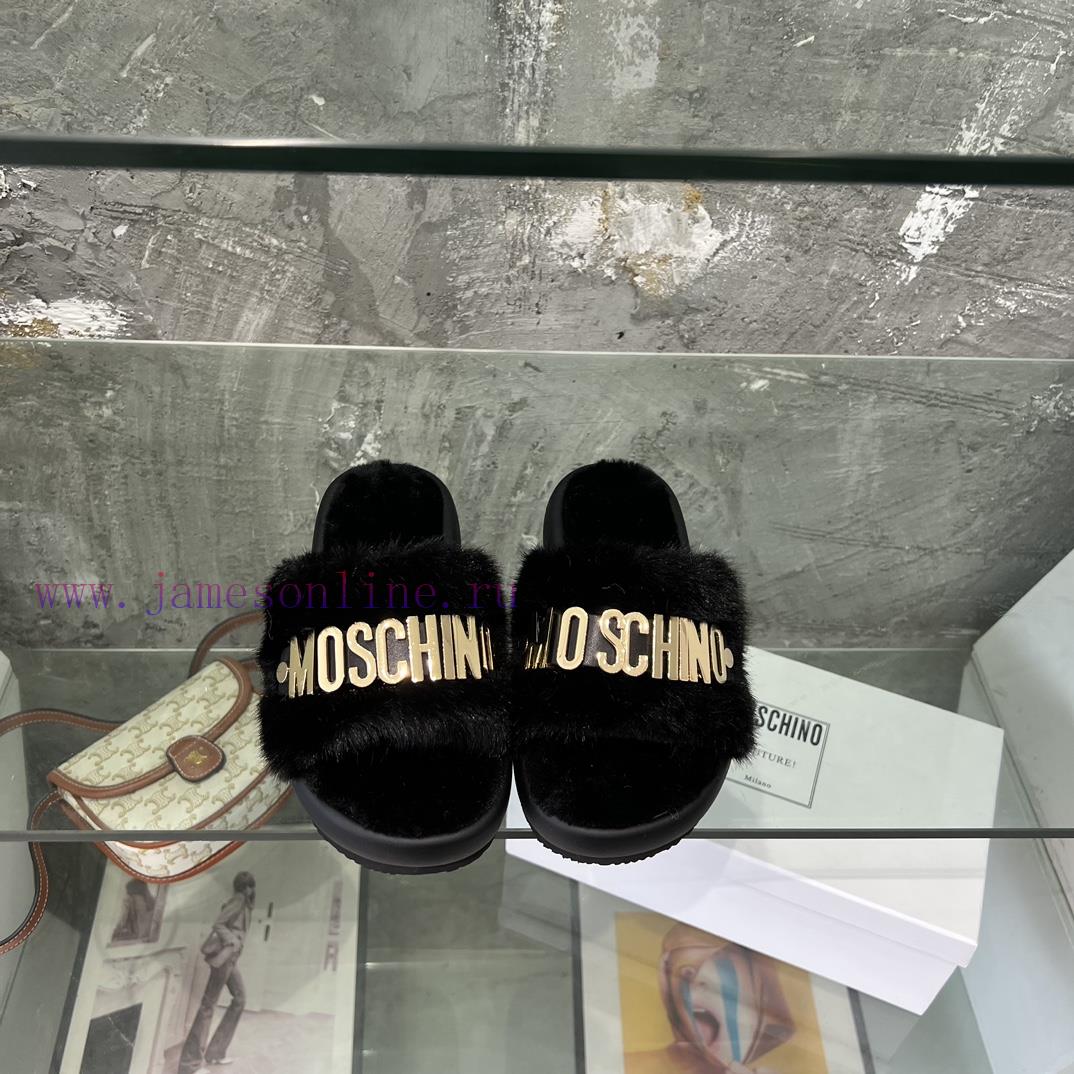 Moschino Mao Mao Slippers ️️ High end Lazy Slippers Released Across the Internet 🧐 Elegant qb7ybha4 - Image 2