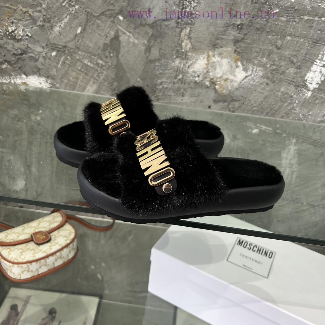 Moschino Mao Mao Slippers ️️ High end Lazy Slippers Released Across the Internet 🧐 Elegant qb7ybha4 - Image 3