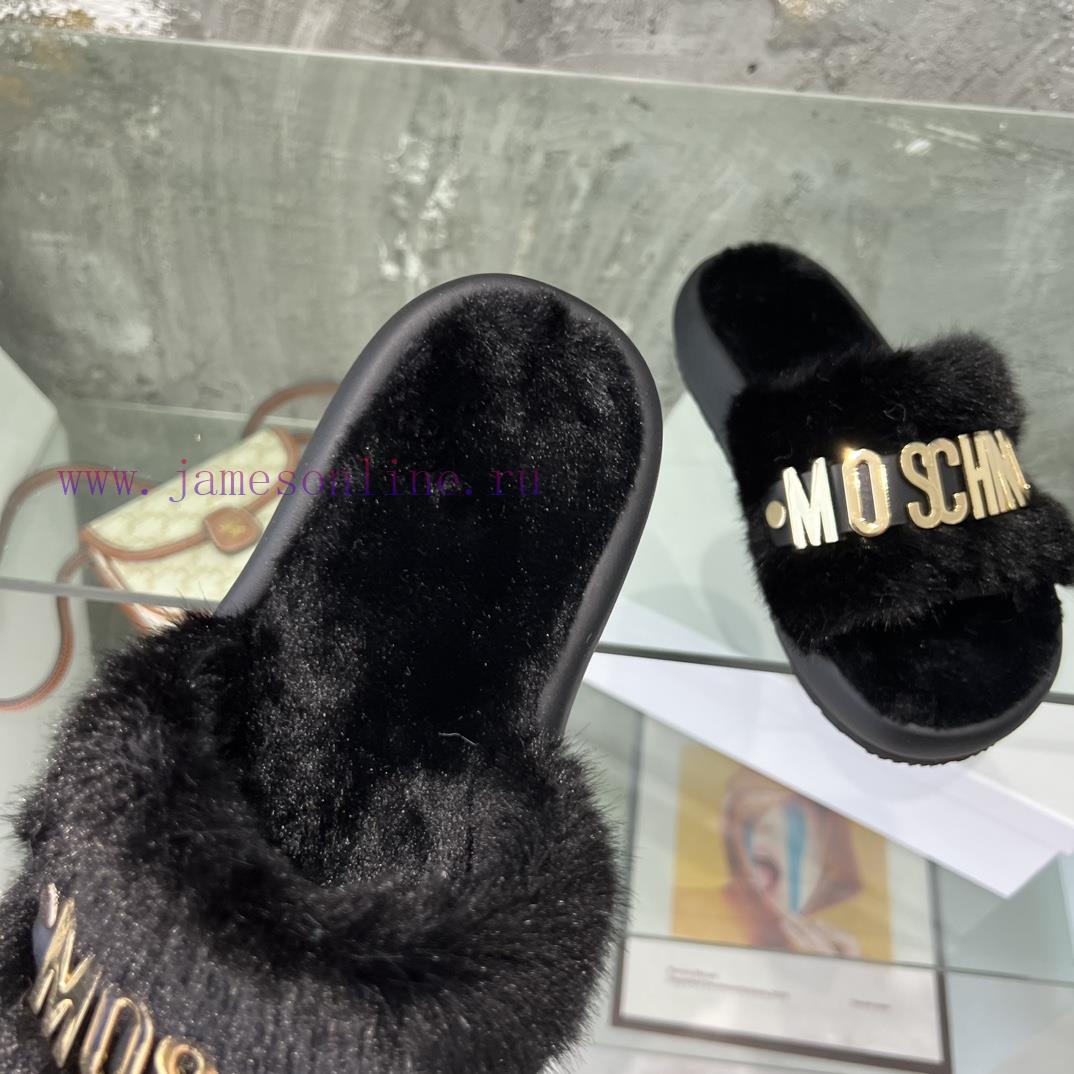 Moschino Mao Mao Slippers ️️ High end Lazy Slippers Released Across the Internet 🧐 Elegant qb7ybha4 - Image 6