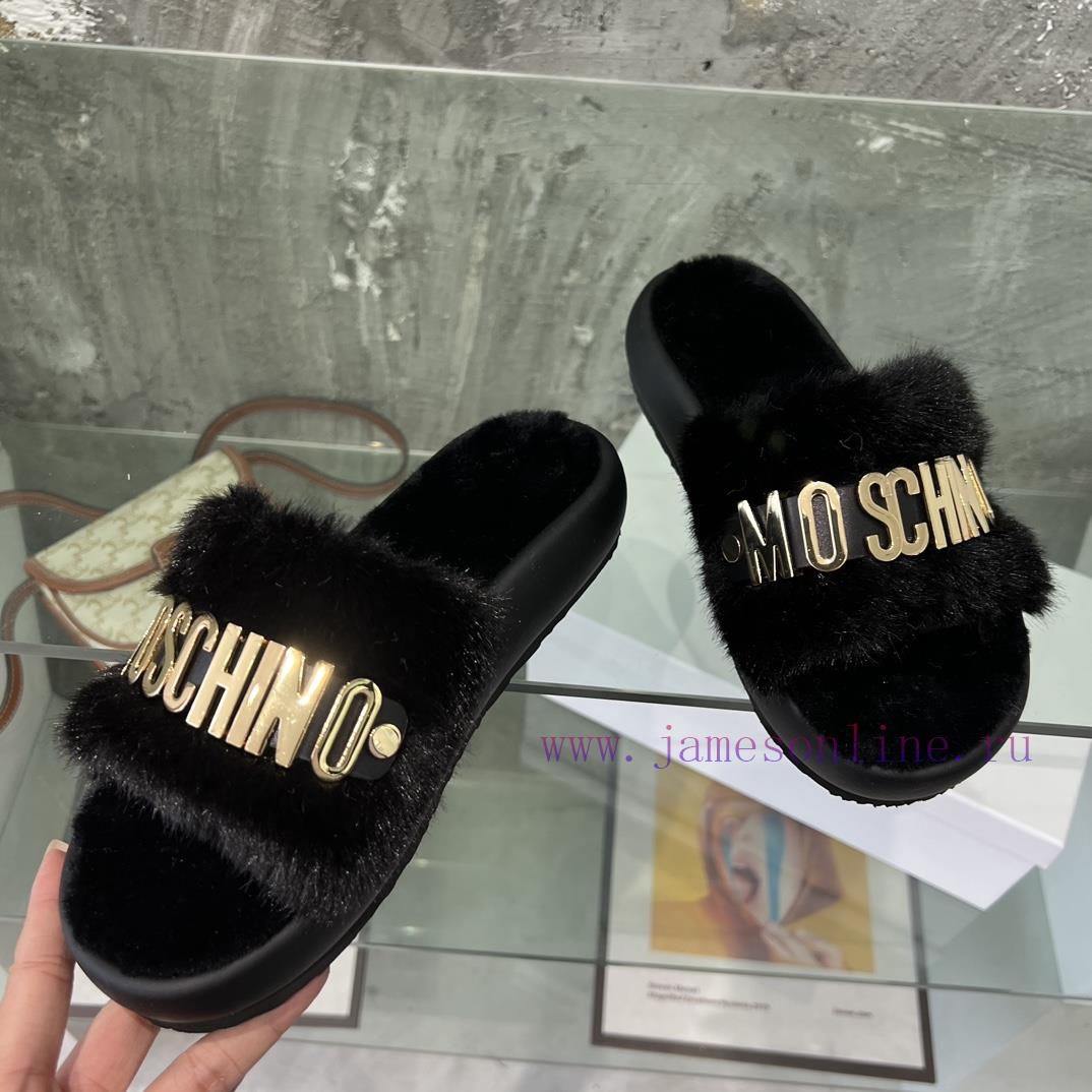 Moschino Mao Mao Slippers ️️ High end Lazy Slippers Released Across the Internet 🧐 Elegant qb7ybha4 - Image 7