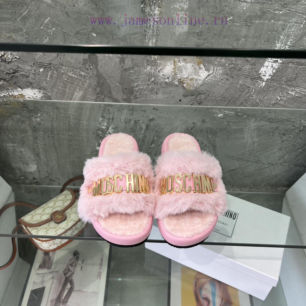 Moschino Mao Mao Slippers ️️ High end Lazy Slippers Released Across the Internet 🧐 Elegant e42uylp4 - Image 2