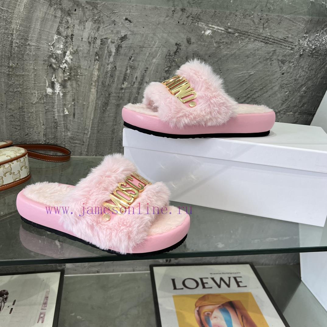 Moschino Mao Mao Slippers ️️ High end Lazy Slippers Released Across the Internet 🧐 Elegant e42uylp4 - Image 8