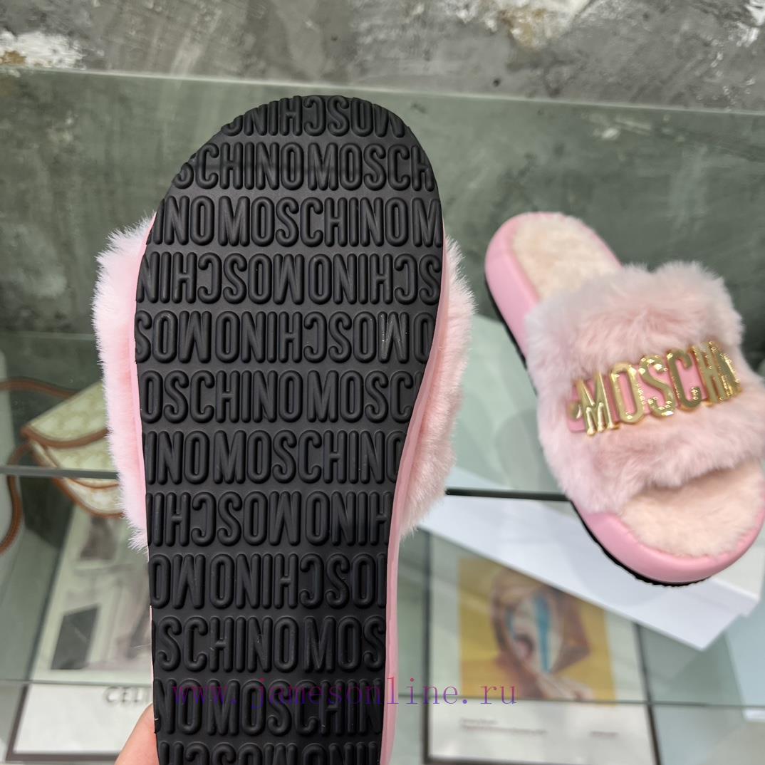 Moschino Mao Mao Slippers ️️ High end Lazy Slippers Released Across the Internet 🧐 Elegant e42uylp4 - Image 10