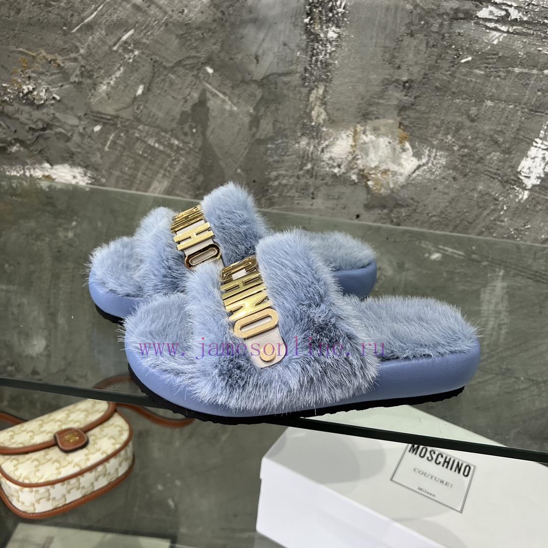 Moschino Mao Mao Slippers ️️ High end Lazy Slippers Released Across the Internet 🧐 Elegant ch3tfv03 - Image 3