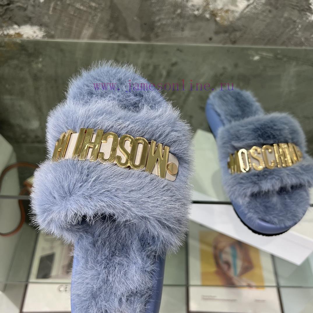 Moschino Mao Mao Slippers ️️ High end Lazy Slippers Released Across the Internet 🧐 Elegant ch3tfv03 - Image 5