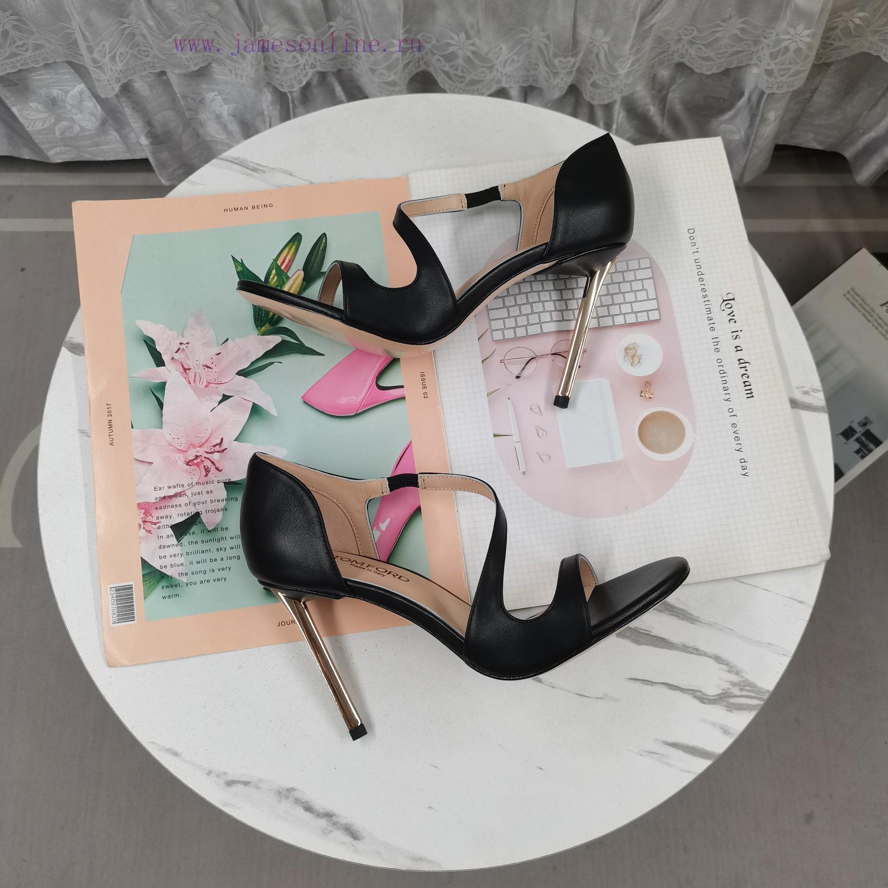 New Top Top TOM FORD2024 official website synchronizes new rear bag side empty sandalsPerfecszz297f4 - Image 4