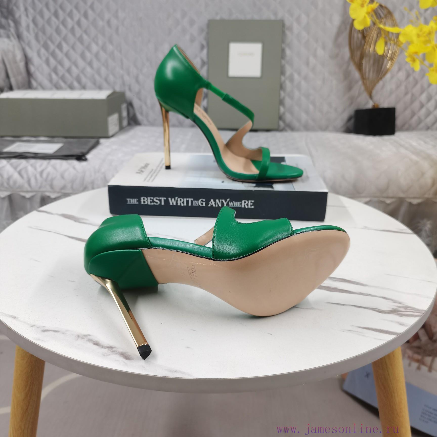 New Top Top TOM FORD2024 official website synchronizes new rear bag side empty sandalsPerfecxkx7j74i - Image 10