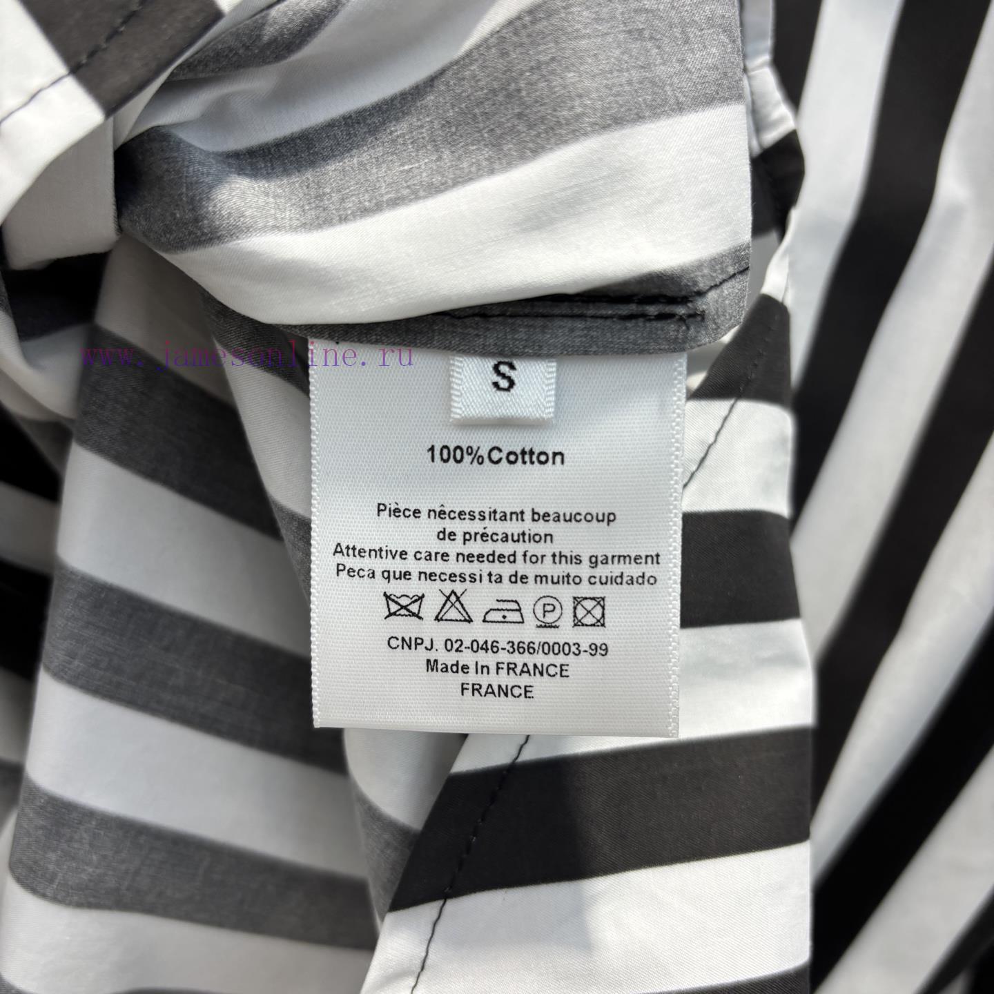 CC77533 ScHermes 25 Early Spring New Item Metal Buckle Decorative Striped Shirt Woven Striped C 30ewo8nn - Image 10
