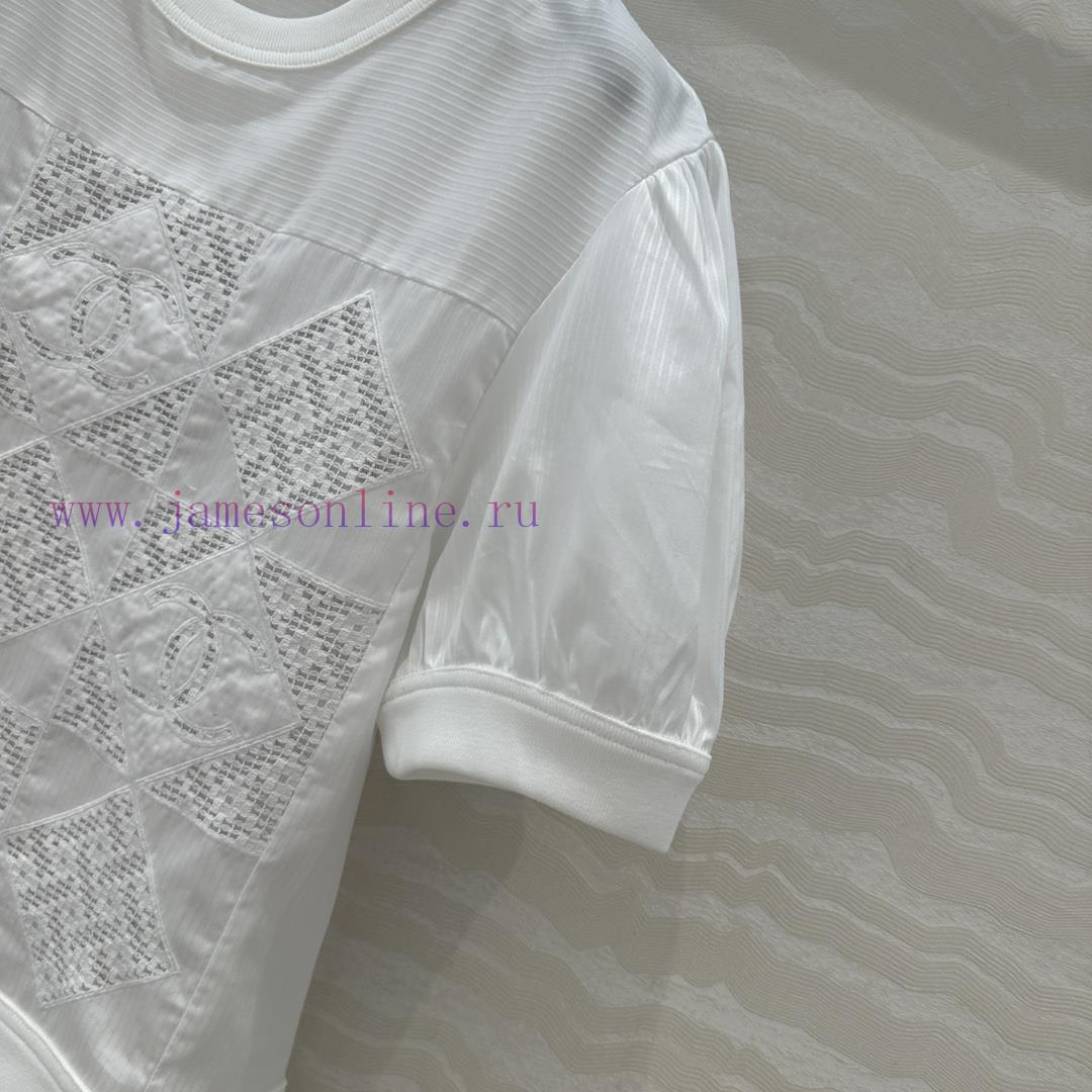 🤞 AT77539 Coco Chanel Girls' French Court Style Short Sleeved Top Is A Hard To Find Hot Item Wi 1wdoyrny - Image 6
