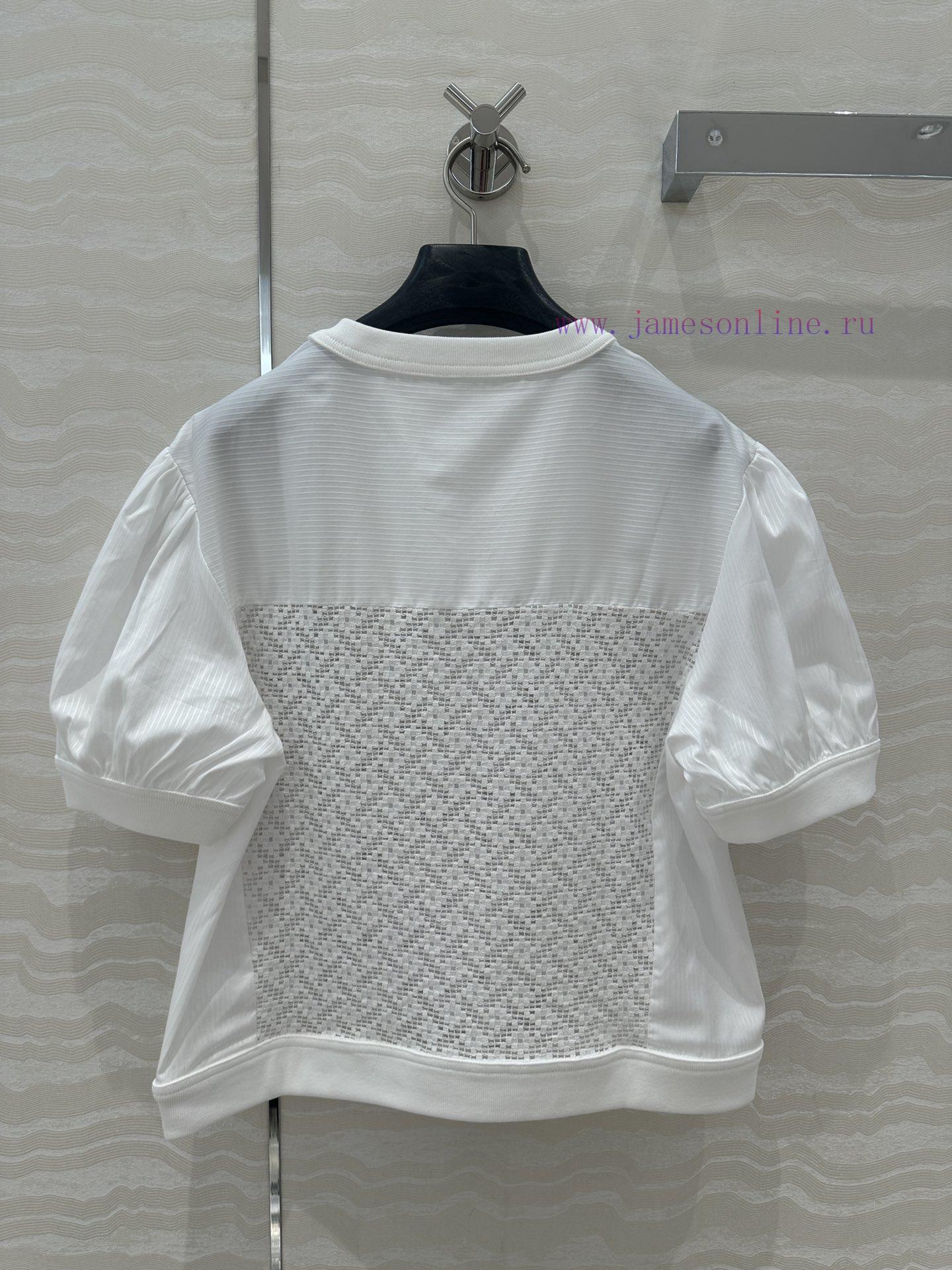 🤞 AT77539 Coco Chanel Girls' French Court Style Short Sleeved Top Is A Hard To Find Hot Item Wi 1wdoyrny - Image 9