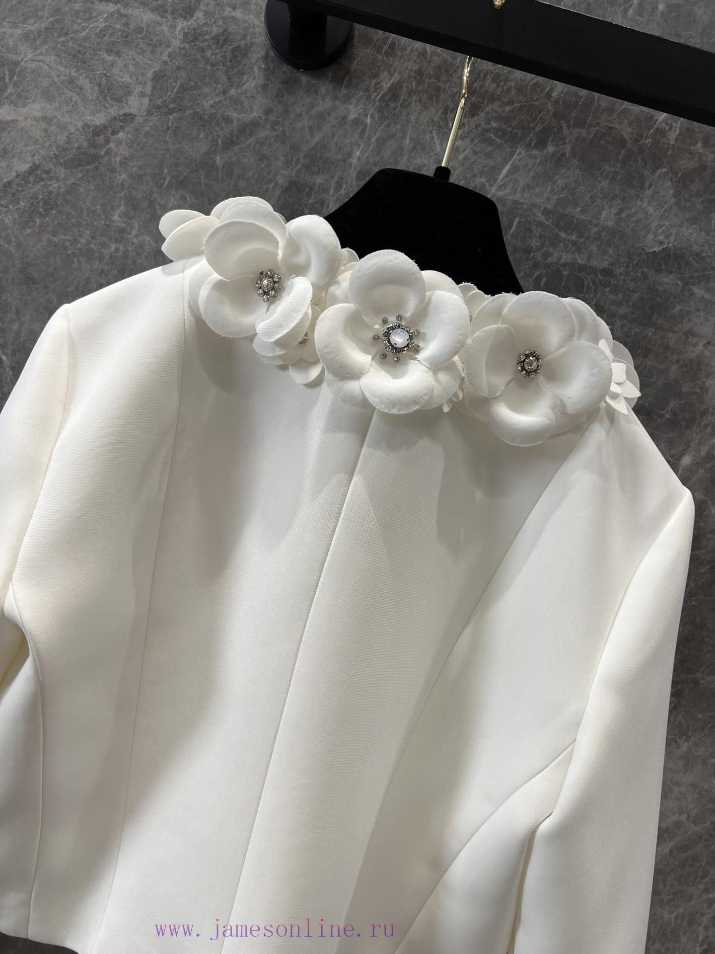 ZW59869 Chan * 25C Early Spring Vacation New Handmade Flower Coat | YB Has Developed And Produc 34b5ptt9 - Image 6