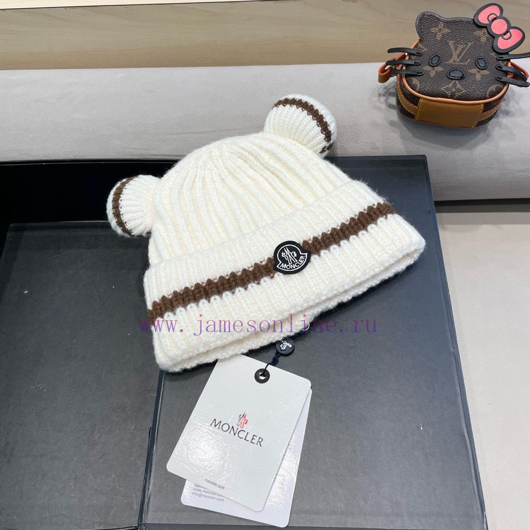 Monster Cute Bear Ears Striped Knitted Hat for Children, Warm and Versatile in Autumn and Wireypuq5x - Image 4