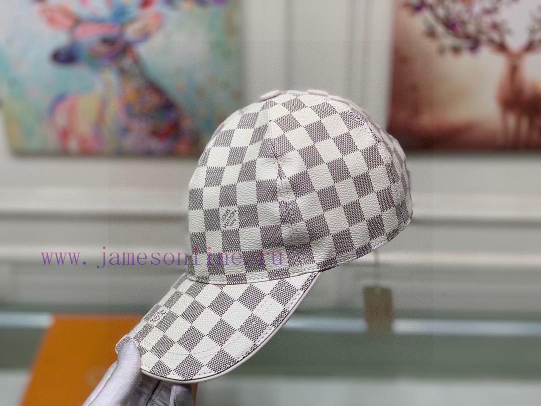 Comes with packaging bag, LV Louis Vuitton classic single baseball cap, classic PU white grixa5jhjmo - Image 6