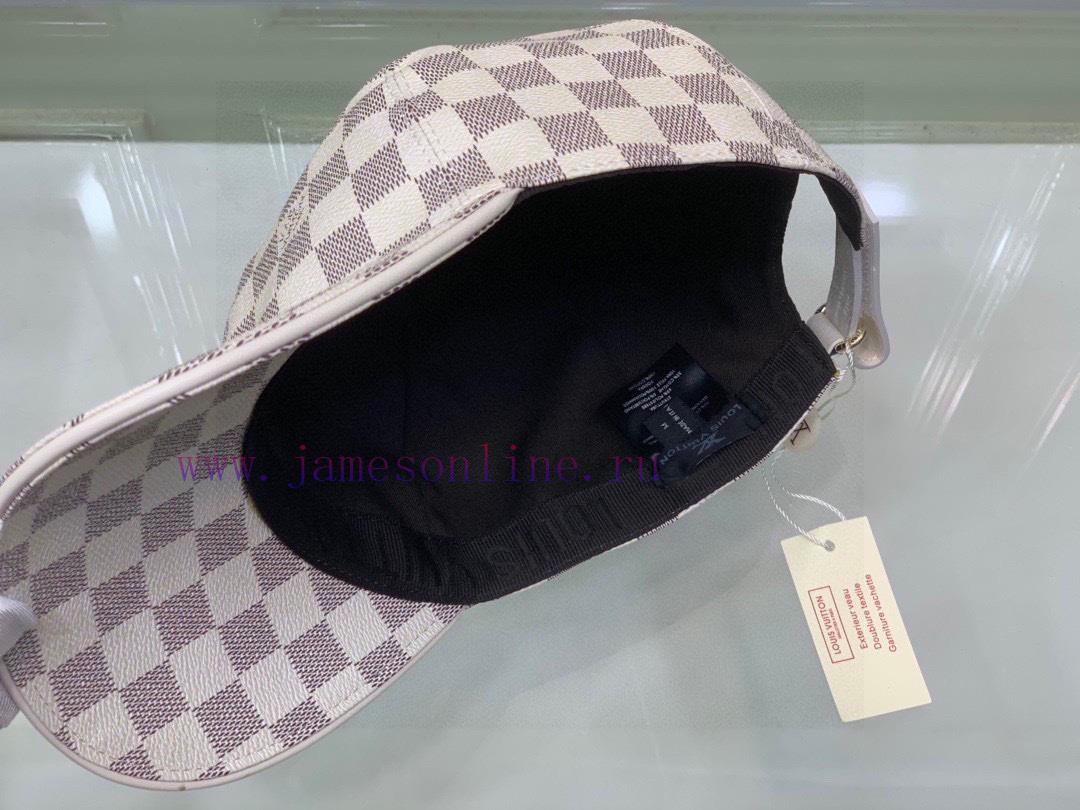 Comes with packaging bag, LV Louis Vuitton classic single baseball cap, classic PU white grixa5jhjmo - Image 8
