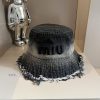 MiuMiu new denim fisherman hat, head circumference 57cmz1593hik