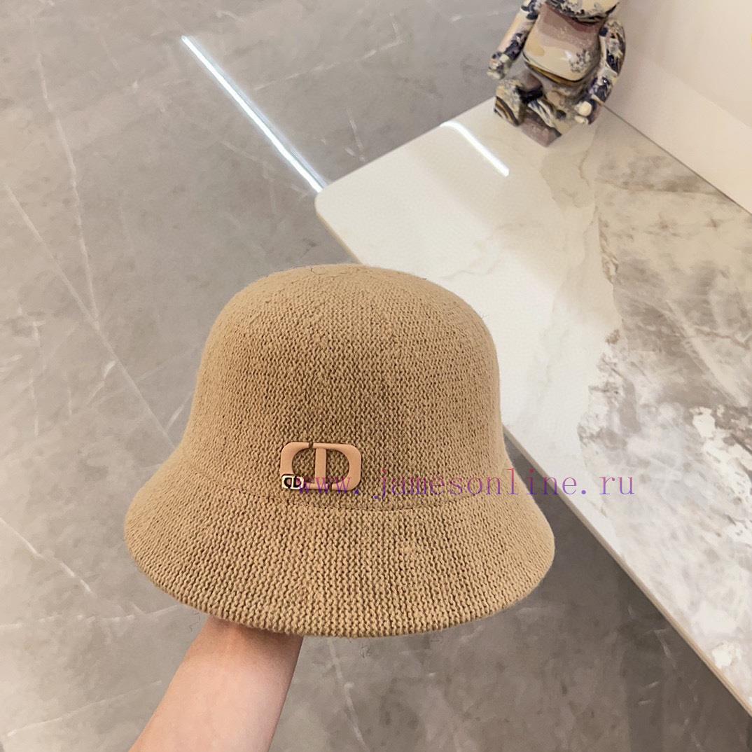 DIOR 2024 Early Autumn Knitted Big Brand Fisherman's HatClassic Men's and Women's Style~Versqvcrsmot - Image 2