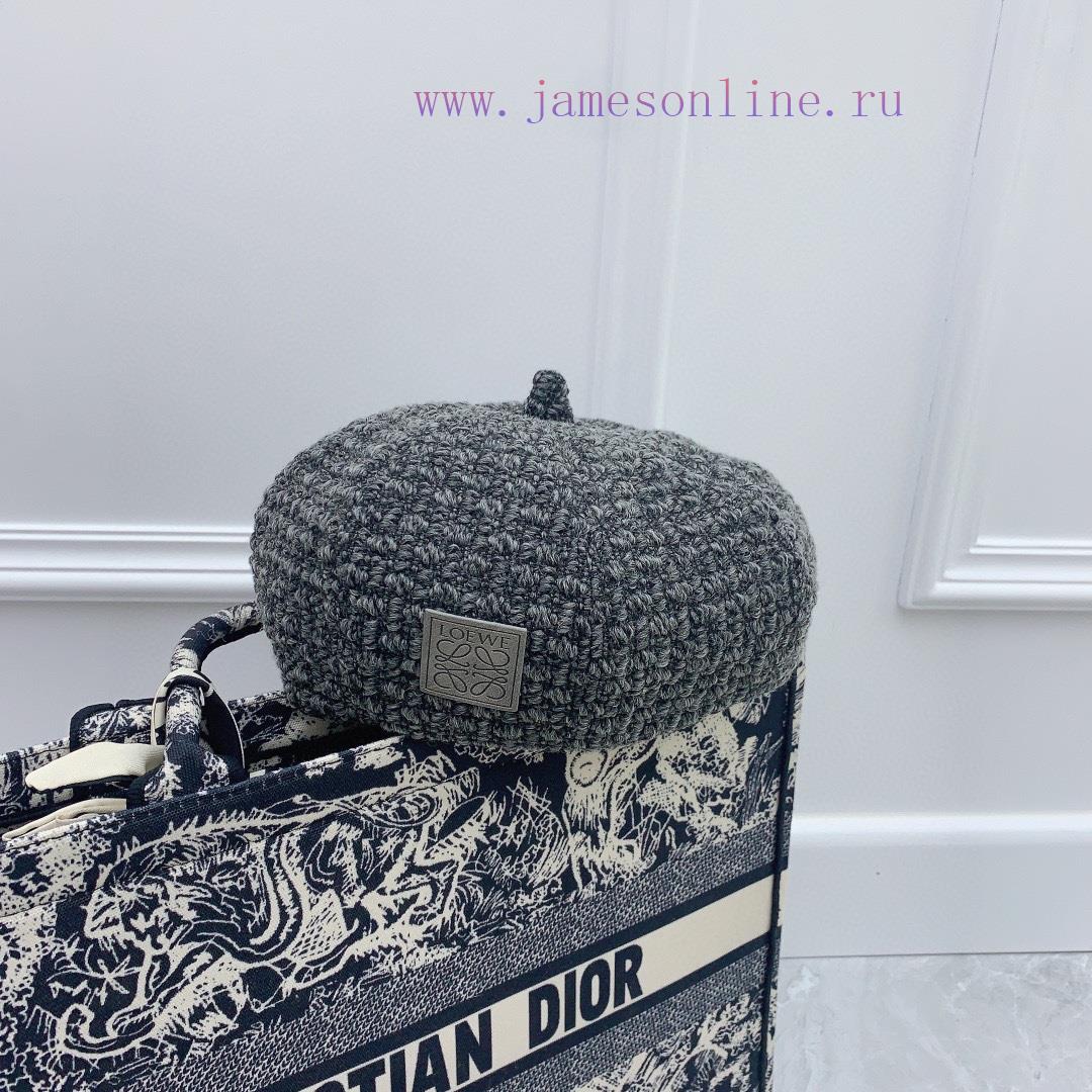 Loewe Classic Edition BeretVery versatile and not picky about peopleCoarse woolen fabric isf4ohsico - Image 2