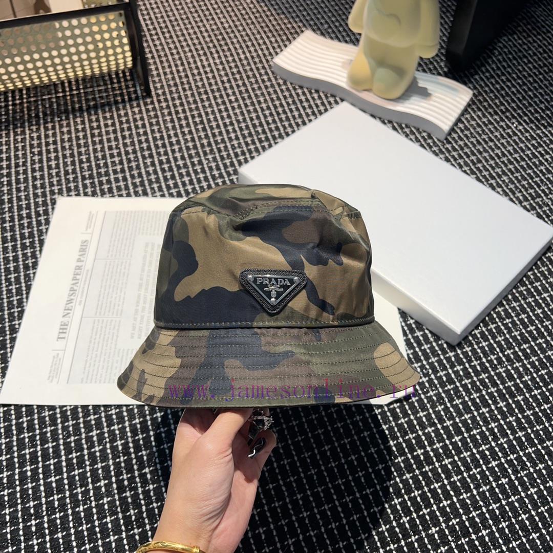 Prada Fisherman's Hat 2024 Summer Latest Camouflage Fisherman's Hat, Each Style is Versati7h698x7n - Image 5