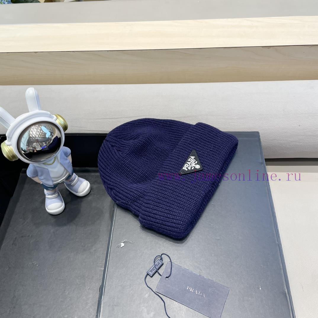 Prada Guapi Hat Men's Knitted Hat Women's Autumn/Winter Japanese Landlord Cold Hat Men's Wint4lizp7j - Image 4