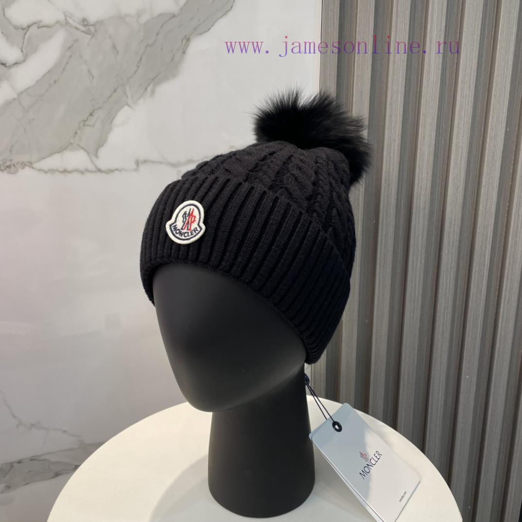 Mengkou Moncler Classic Original Single Mengkou Knitted Wool Hat, made of carefully selectediwdk1234 - Image 2