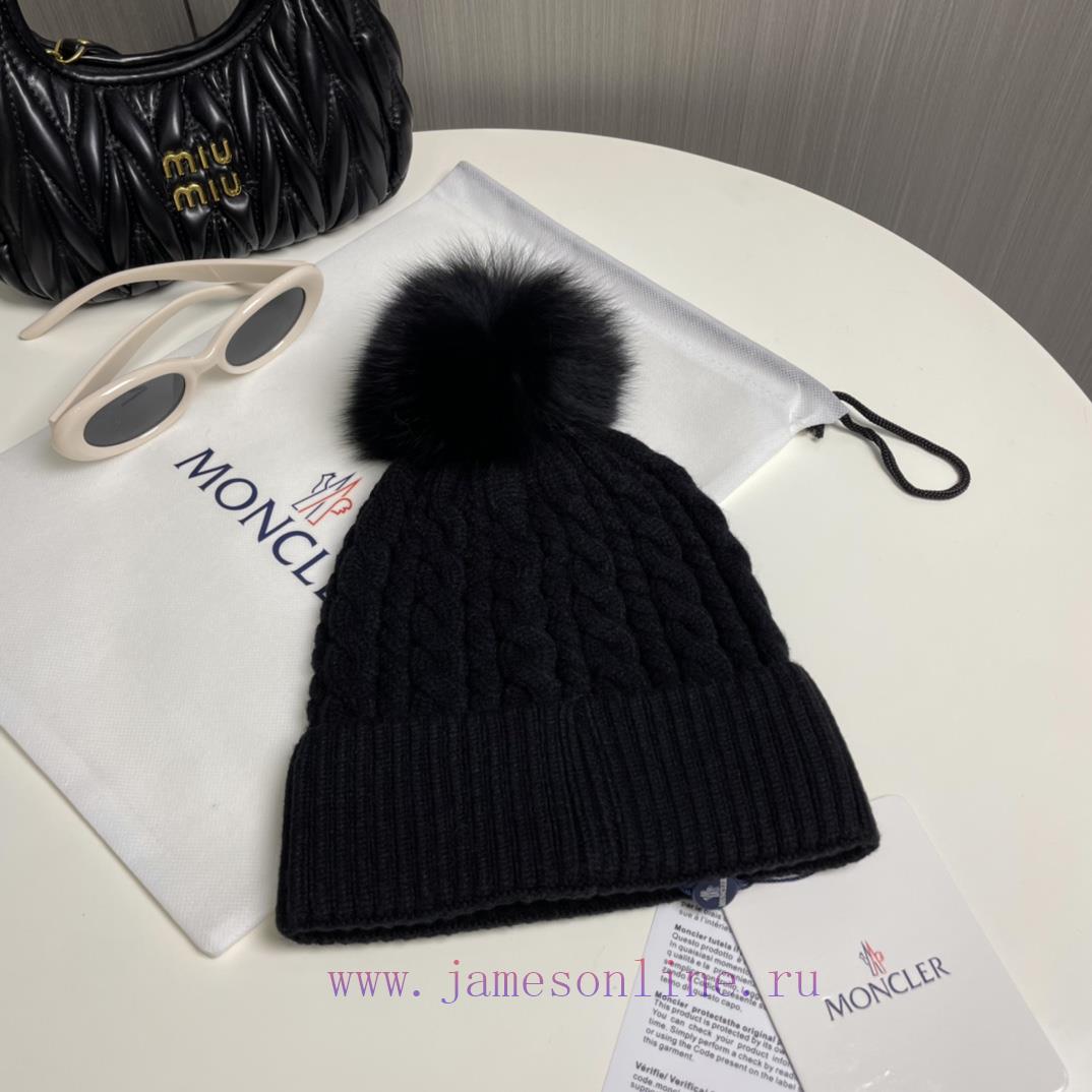 Mengkou Moncler Classic Original Single Mengkou Knitted Wool Hat, made of carefully selectediwdk1234 - Image 4