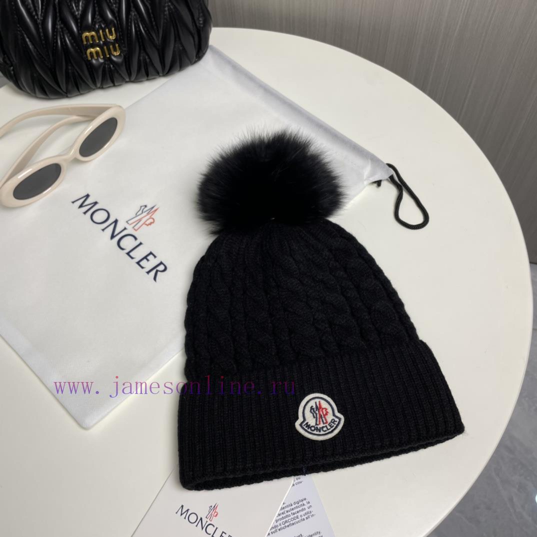 Mengkou Moncler Classic Original Single Mengkou Knitted Wool Hat, made of carefully selectediwdk1234 - Image 6