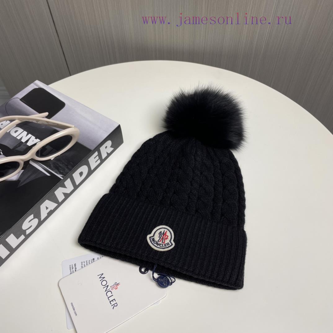 Mengkou Moncler Classic Original Single Mengkou Knitted Wool Hat, made of carefully selectediwdk1234 - Image 7