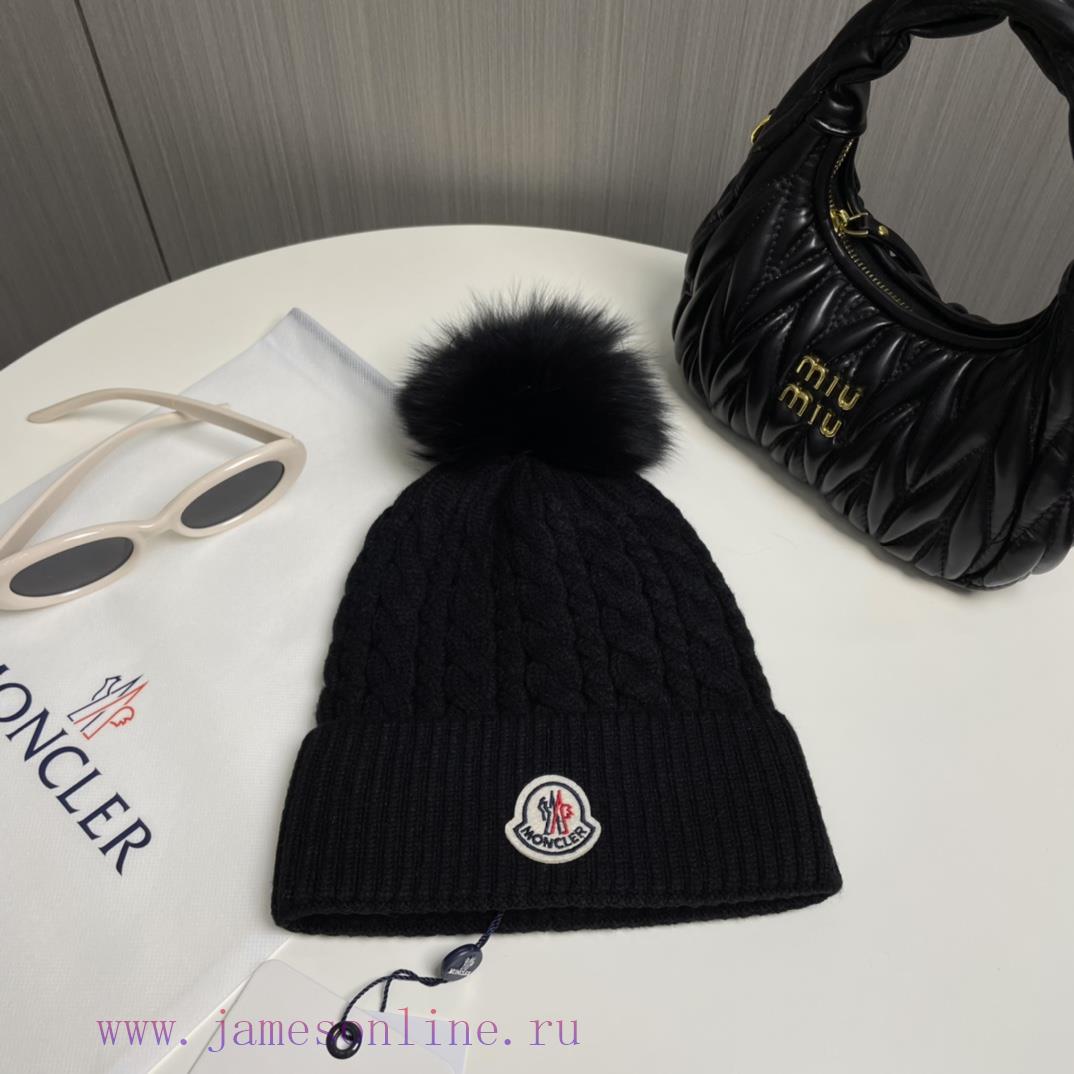 Mengkou Moncler Classic Original Single Mengkou Knitted Wool Hat, made of carefully selectediwdk1234 - Image 10