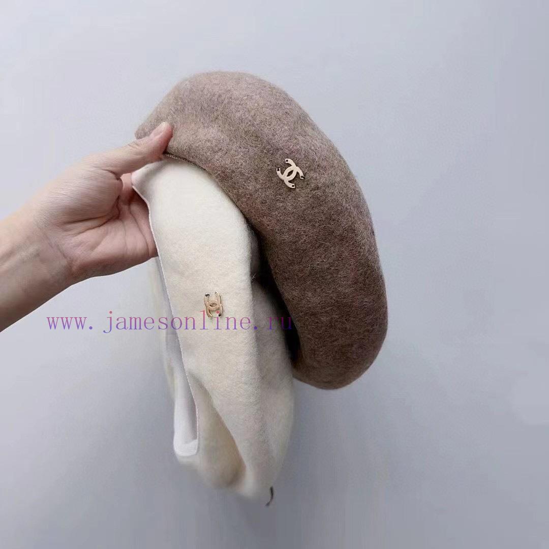 Chanel Autumn/Winter New Wool Beret Painter's HatUsed for raw material 100% wool, without cur2ejq405 - Image 3
