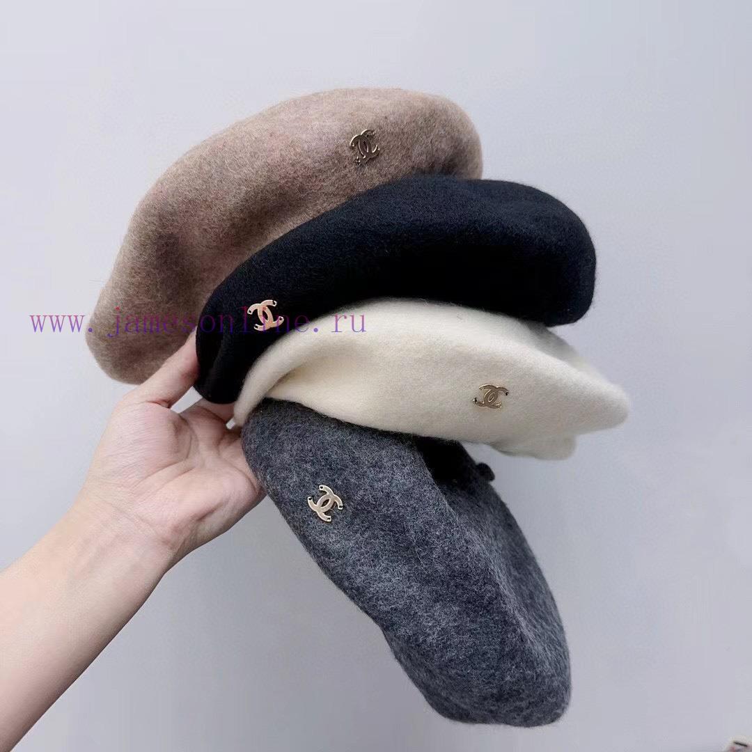 Chanel Autumn/Winter New Wool Beret Painter's HatUsed for raw material 100% wool, without cur2ejq405 - Image 7