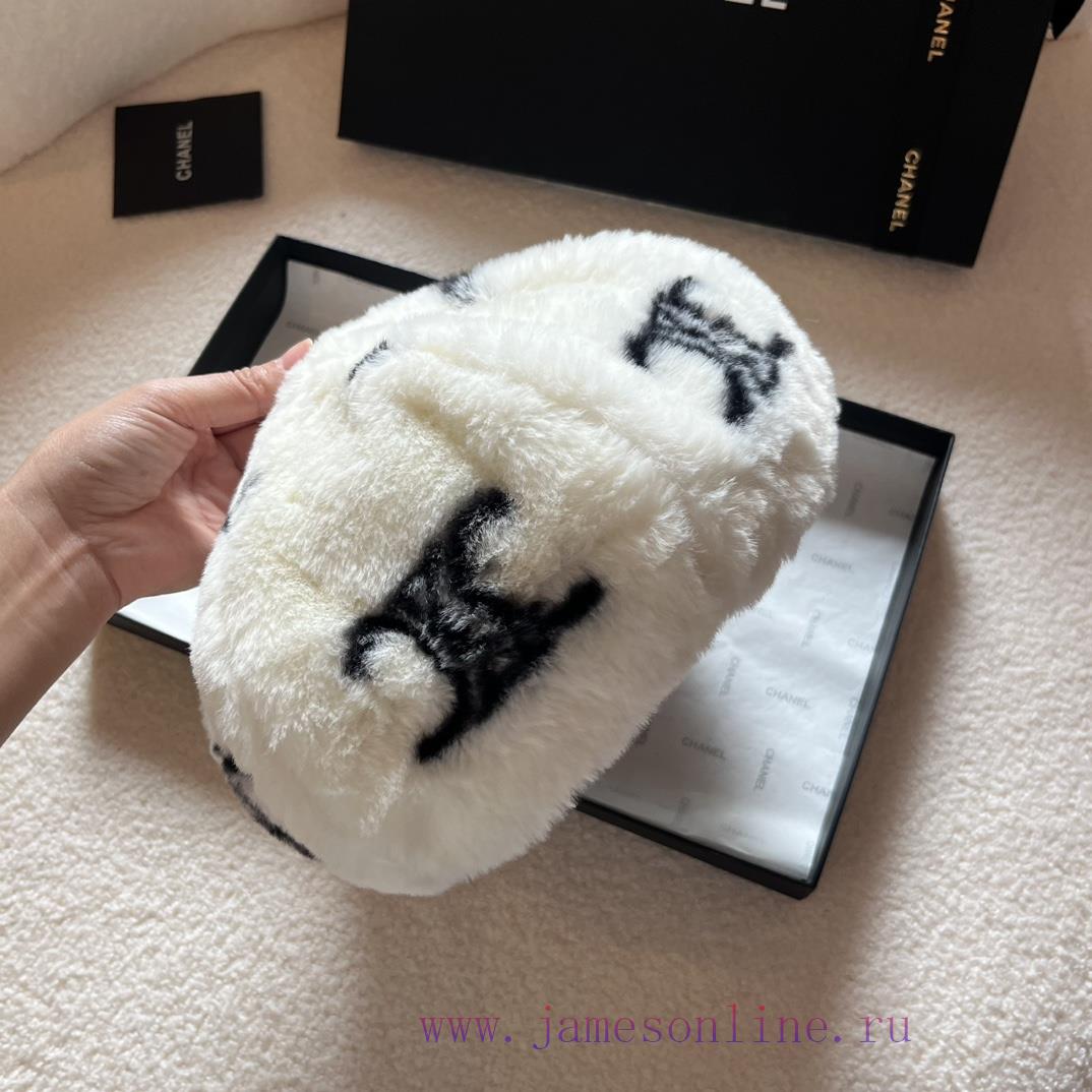 Celine's new autumn and winter beret, hairy bud octagonal hat, with a head circumference of ic7oob5h - Image 10