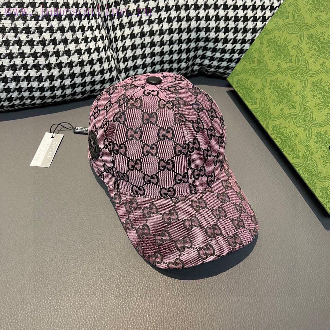 Comes with packaging bag, Gucci's new original baseball cap, Multicolor series canvas basebagbearujk - Image 3