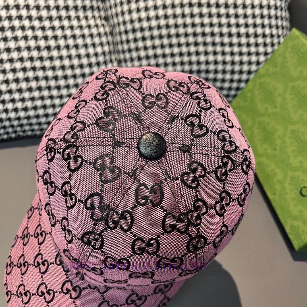 Comes with packaging bag, Gucci's new original baseball cap, Multicolor series canvas basebagbearujk - Image 6