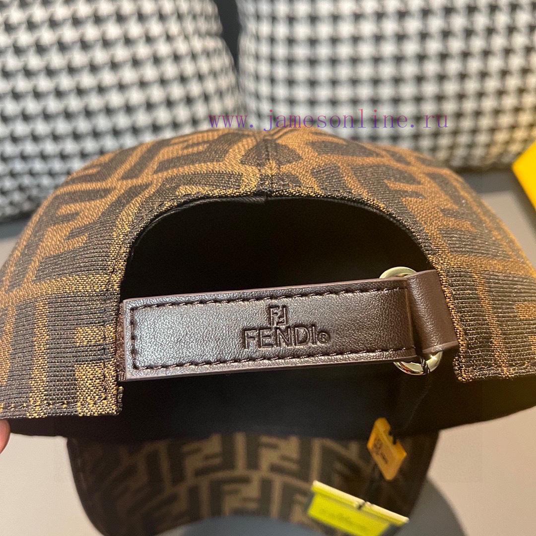 Comes with a box bag, Fendi classic single baseball cap, double F jacquard, a perennial hot xvafeyeq - Image 8