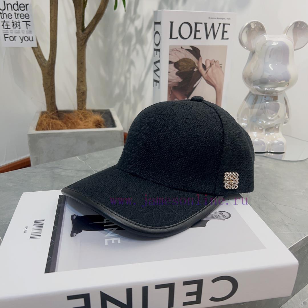🧢 Loewe~New duckbill cap, fully embroidered sun hat, street baseball cap 🧢jrwfzrwj - Image 2